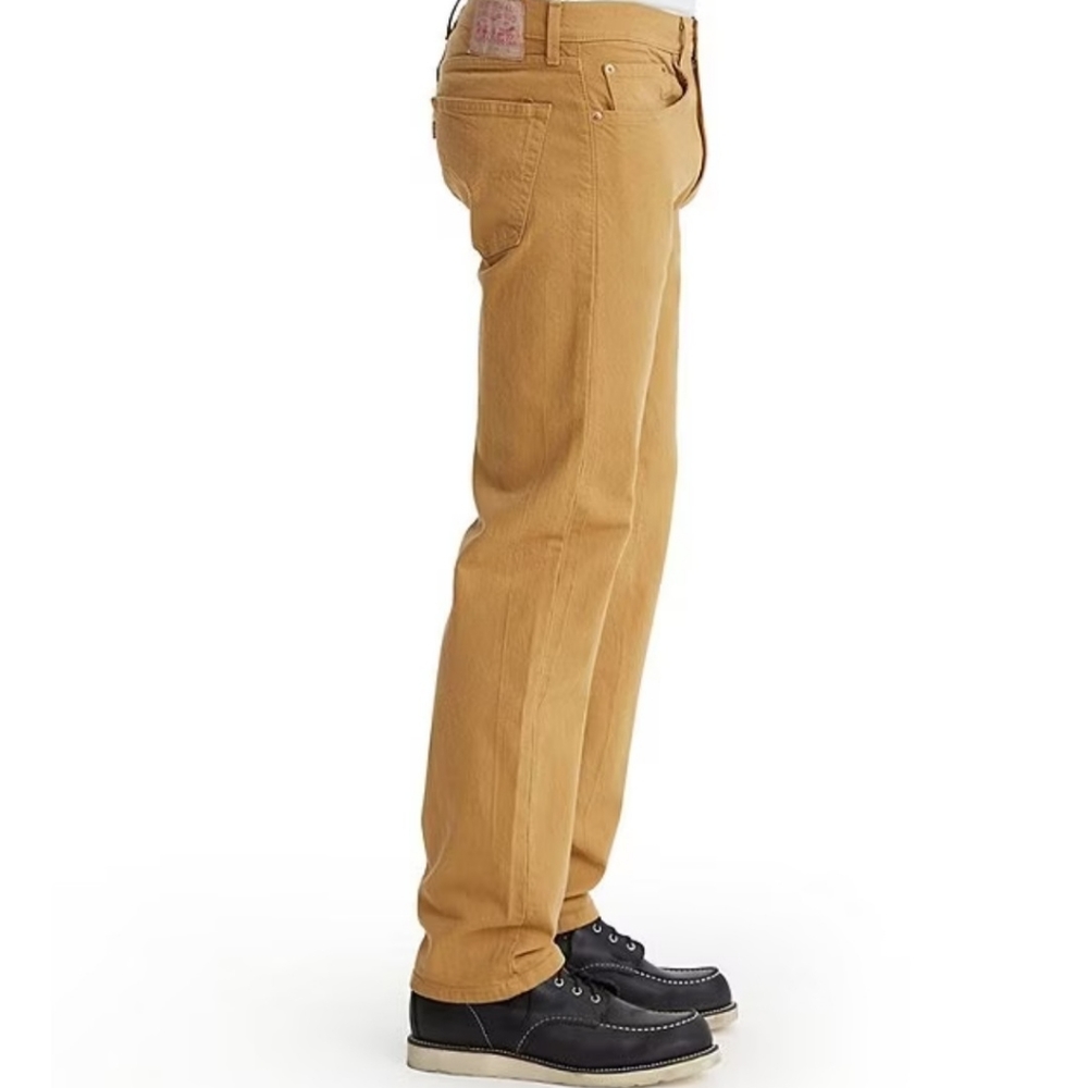 Levi's® 505 Stretch Faded Wash Regular Fit Jeans Color Bronze - Picture 3 of 7